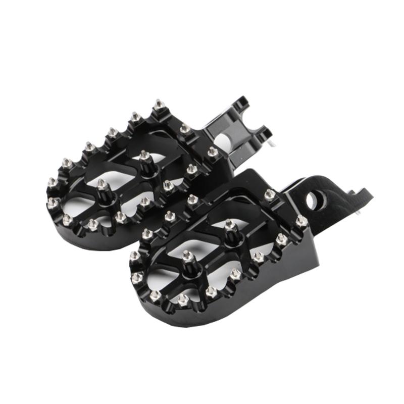 Motorcycle Footpegs Footrest Rests Pedals For HONDA CRF150R CRF450 CR125 CR250 2020-2024 MSX 125 GROM125 2013-2024