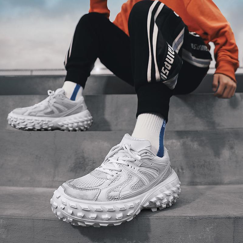 Однотонные универсальные повседневные мужские туфли — фото 4