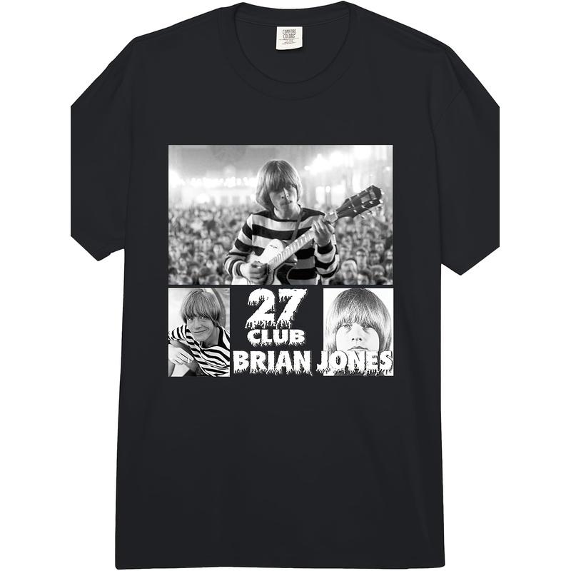 Brian Jones 001 Comfort Adult T-Shirt Mens Casual Clothes Perfect for Home|Outdoor|Work|Gifting (Birthdays|Valentine's Day|Mother's Day) S To 3XL