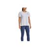 Under Armour Rush Energy Logo Print Crew Neck Short Sleeve T-Shirt Women Tops White 1379141-100
