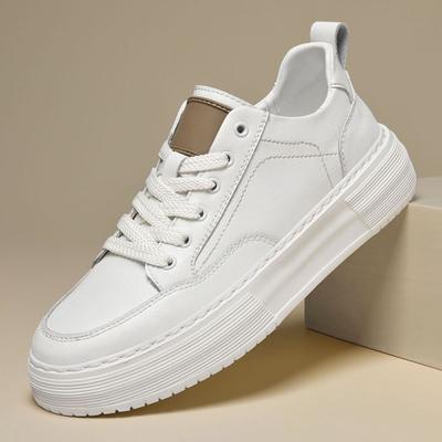 New Luxury Brand Men's Sneakers Classic Genuine Leather Casual Shoes Outdoor Vulcanize Shoes for Men Light Skateboard Footwear