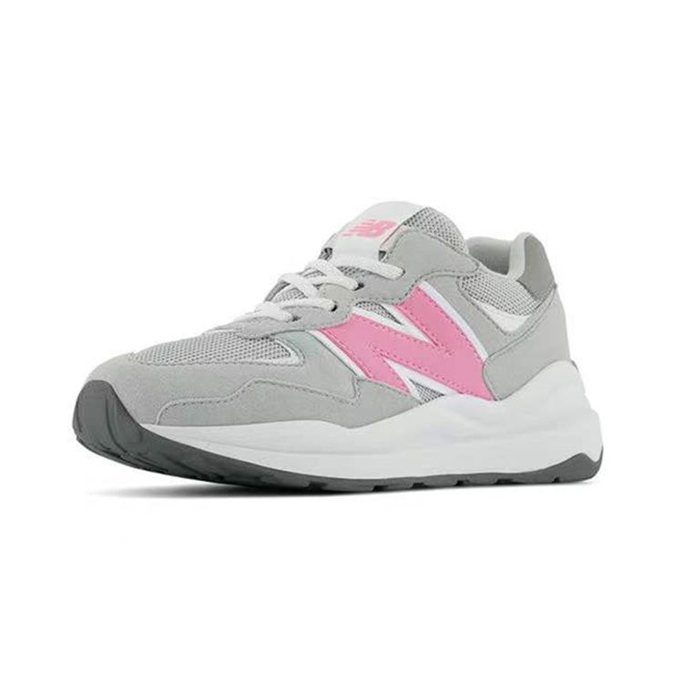 New Balance 5740 Series Low-Top Retro Running Shoes Kids sneakers Gray Pink PV5740BP