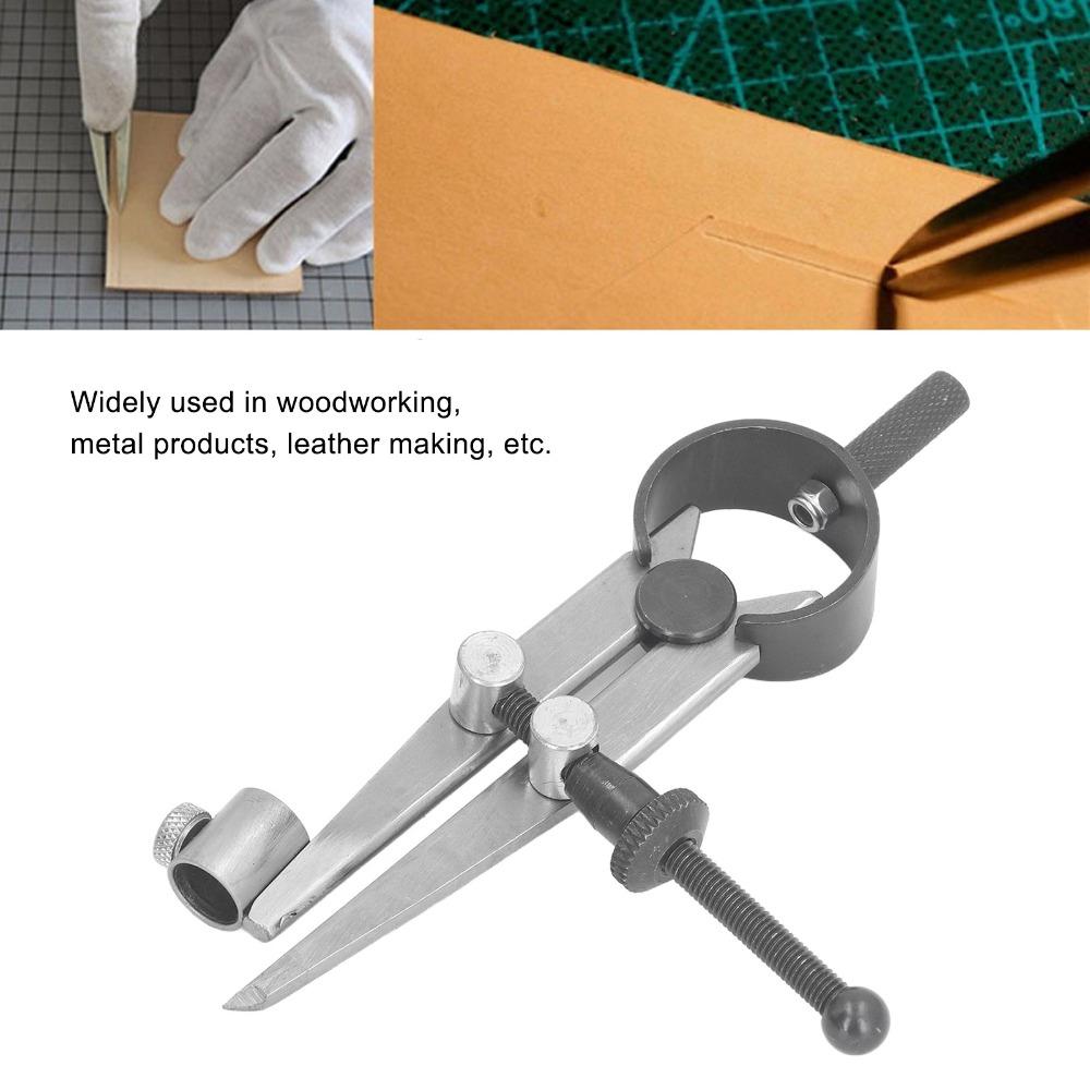 Carbon Steel Spring Divider Caliper High Hardness Leather Craft Divider  For Metalworking