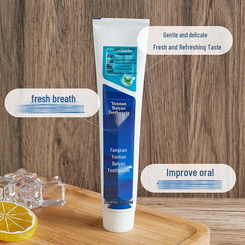 Yunnan Baiyao Fresh Breath & Gum Protection Toothpaste
