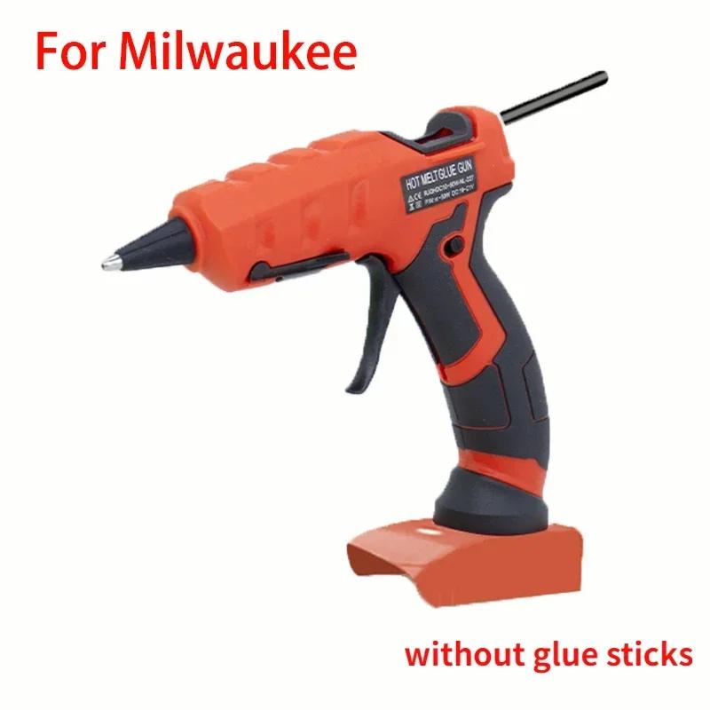 Fast preheating hot glue gun repair tool for Makita/DeWalt/Milwaukee/Bosch 18V Li-ion Battery for hand work DIY