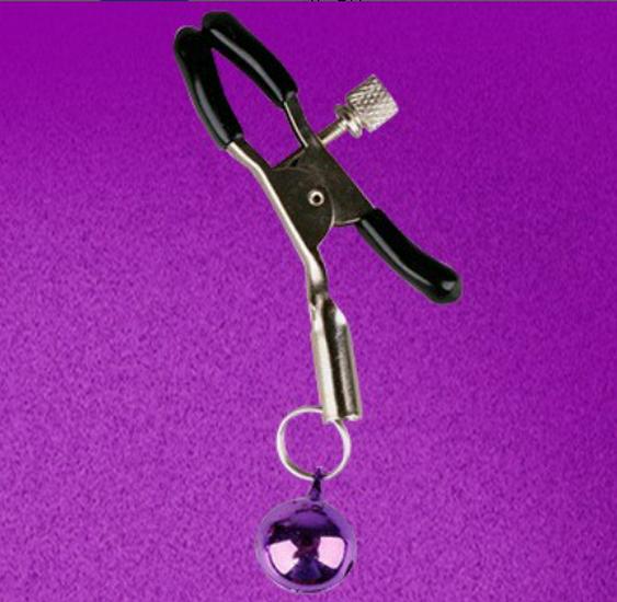 Bell Nipple Clamps for Couples - Kinky Bedroom Fun Adult Toys