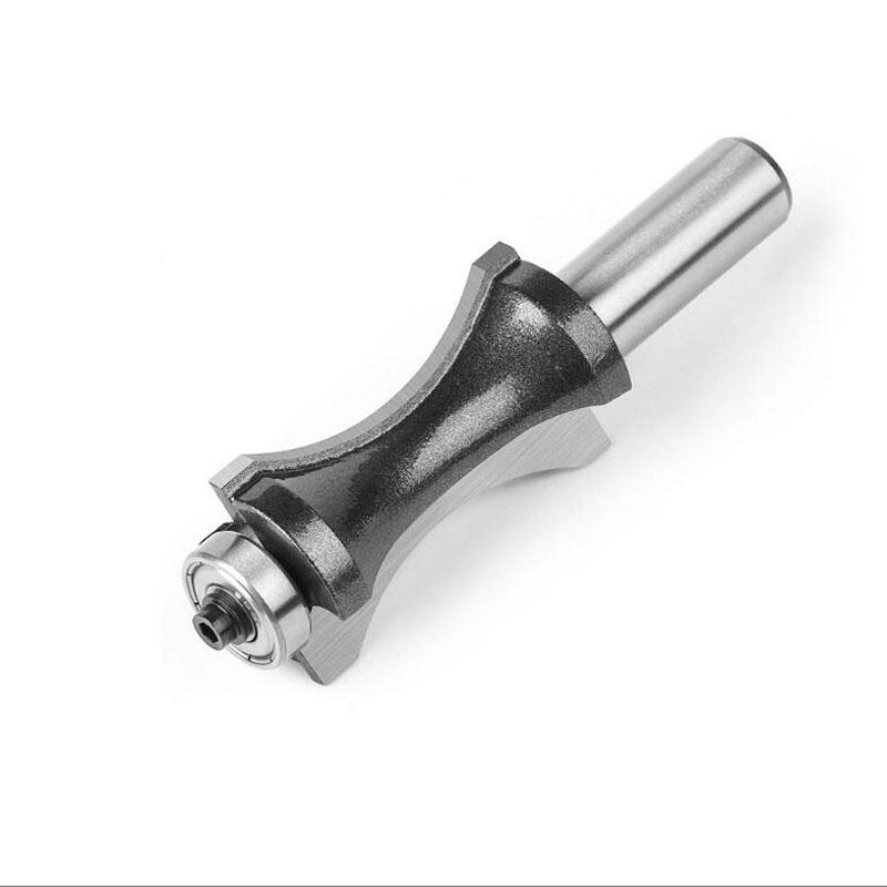 Coadă de 12 mm 1/2" Coadă jumătate rotundă Biți de margine convexe pentru freza de capăt pentru lemn Instrument pentru prelucrarea lemnului Freză de calitate industrială
