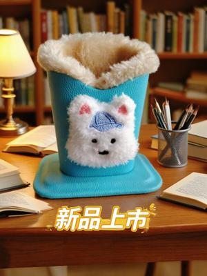 - Plush Glasses Holder Adorable Cartoon Glasses Pen Desktop Storage Glasses Storage Rack