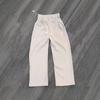 Casual Couple Straight Leg Sweatpants Fashion Dual Waist Fold Design Street Style