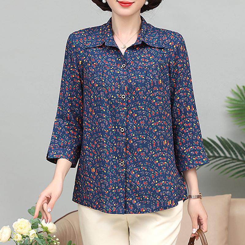 Topuri elegante de dama Vara Marime Plus Casual Camasi cu maneca lunga