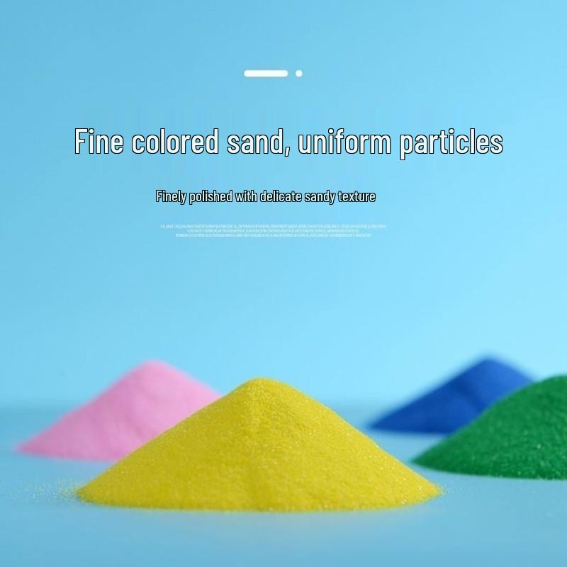 

Цветной песок и камни для поделок: Спеченный, Окрашенный, Идеальный для росписи, Плитки и Искусства песочных часов 50g/bag