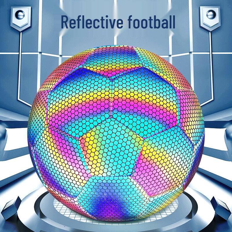 Norman Reflective Night-Glow Soccer Ball