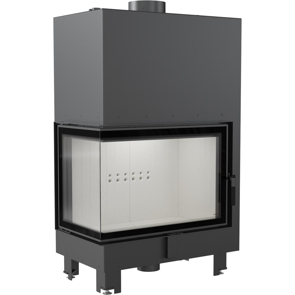 Water Heating Fireplace KRATKI MBA Left 17 kW Ø 200