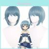 Puella Magi Madoka Magic Sayaka Miki Blue Cosplay Wig High Heat Resistant Fiber