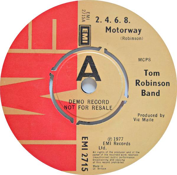 

7inch Record TOM ROBINSON BAND - 2-4-6-8 Motorway EMI2715PROMO EMI 1977 UK Rock Used