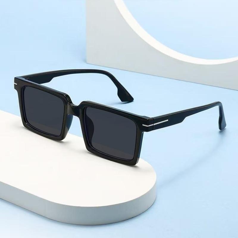 New Square Frame Myopia Sunglasses Unisex UV-protective Eyewear for Outdoor Activities Classic Driving Shades 0 To -4.0