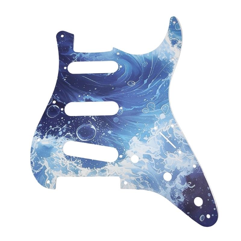

Electric Guitar Pickguard Back Plate Pickup Cover Scratchplate Assembly Plastic Texture Guitar Faceplate for Guitar