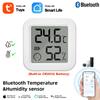 Tuya Mini Thermometer Hygrometer Temperature Humidity Sensor APP Remote Control for Smart Home Bluetooth-compatible Smart Life
