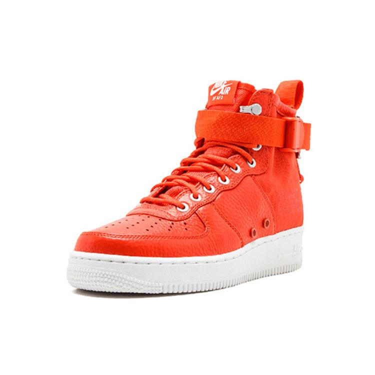 Nike Sf Air Force 1 Mid Team Orange 917753-800