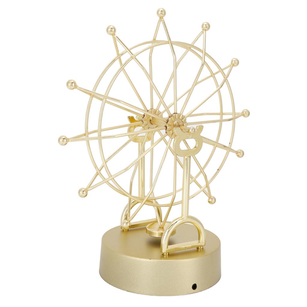 Ferris Wheel Ornaments Innovative Gold Perpetual Motion Model Magnetic Desktop Art Craft