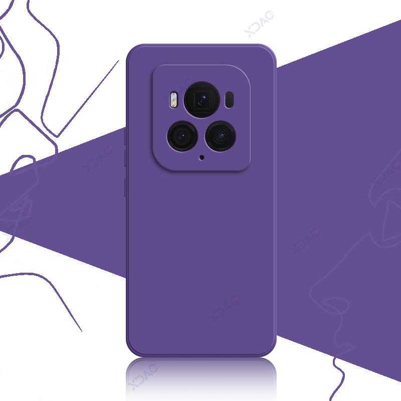 Luxury Double Liner Cover Cases for Honor Magic6 Magic 6 Pro Ultimate 6Pro 6Ultimate 5G Square Liquid Silicone Phone Armor Coque