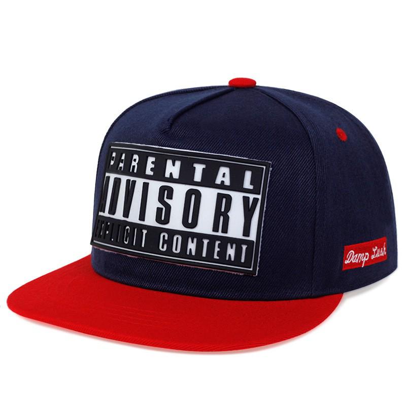 Unisex Trendy Street Fashion Flat Brim Hip Hop Baseball Cap with UV Protection