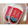 1 Piece Kids Cute Wooden Shoes Puzzles Toys Children Montessori Early Learning Tie Shoelaces Puzzles Wood Beads Lacing Board