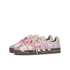 Adidas Neo VL Court 2.0 Da Vinci, Kirby Slip Resistant Abrasion Resistant Low top Skateboard Shoes Unisex Pink Brown HQ1802(TeamM-)