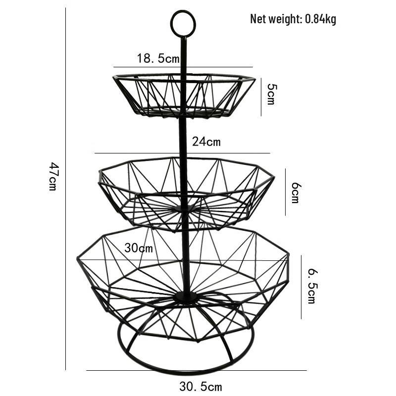 Wrought Iron Fruit Basket