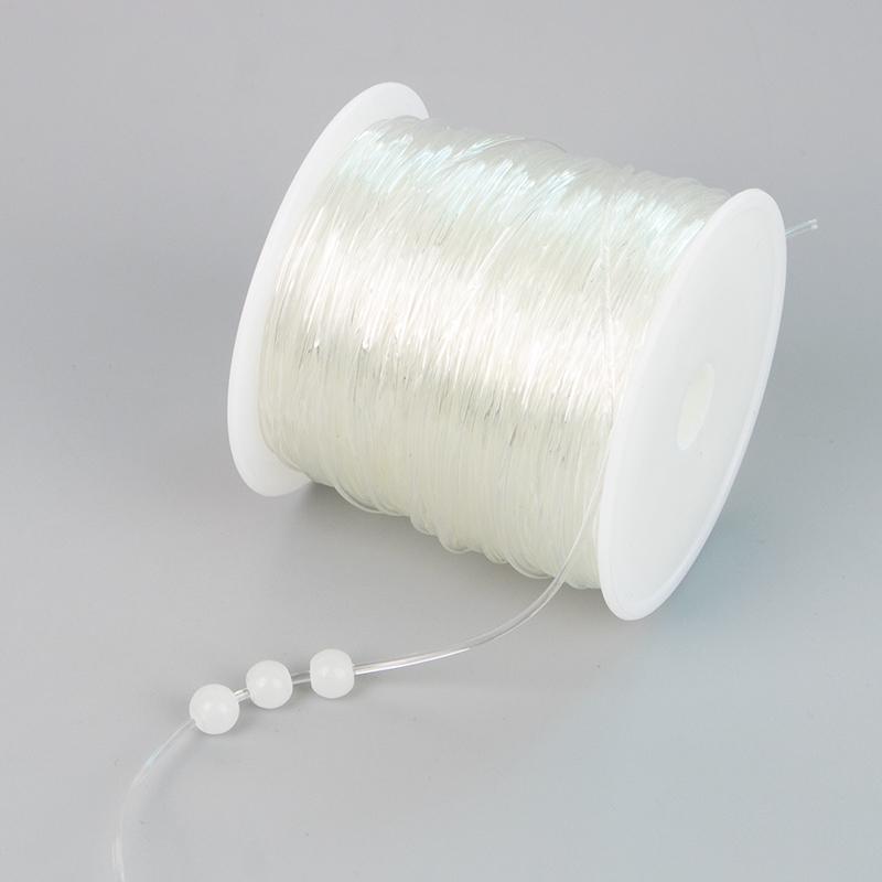 Durable Crystal Elastic Bracelet String with Rubber Band