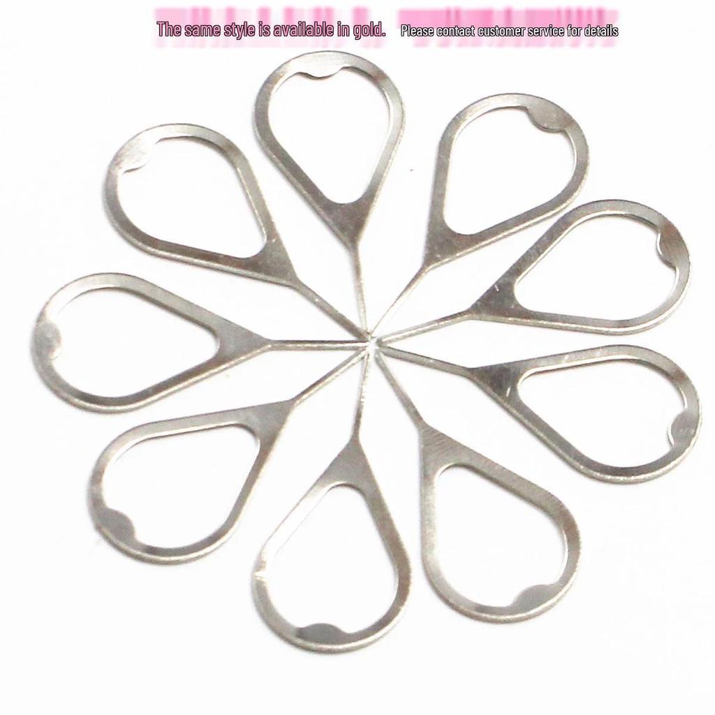 Durable All-Steel SIM Card Ejector Tool for Android & Universal Devices, Keychain Included