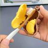 Cute Banana Toothbrush Case - Portable Dustproof Travel Toothbrush Head Protector