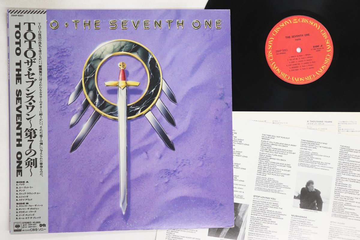 

LP Record TOTO - Seventh One 28AP5001 CBS SONY 1988 Japan Obi Rock Used