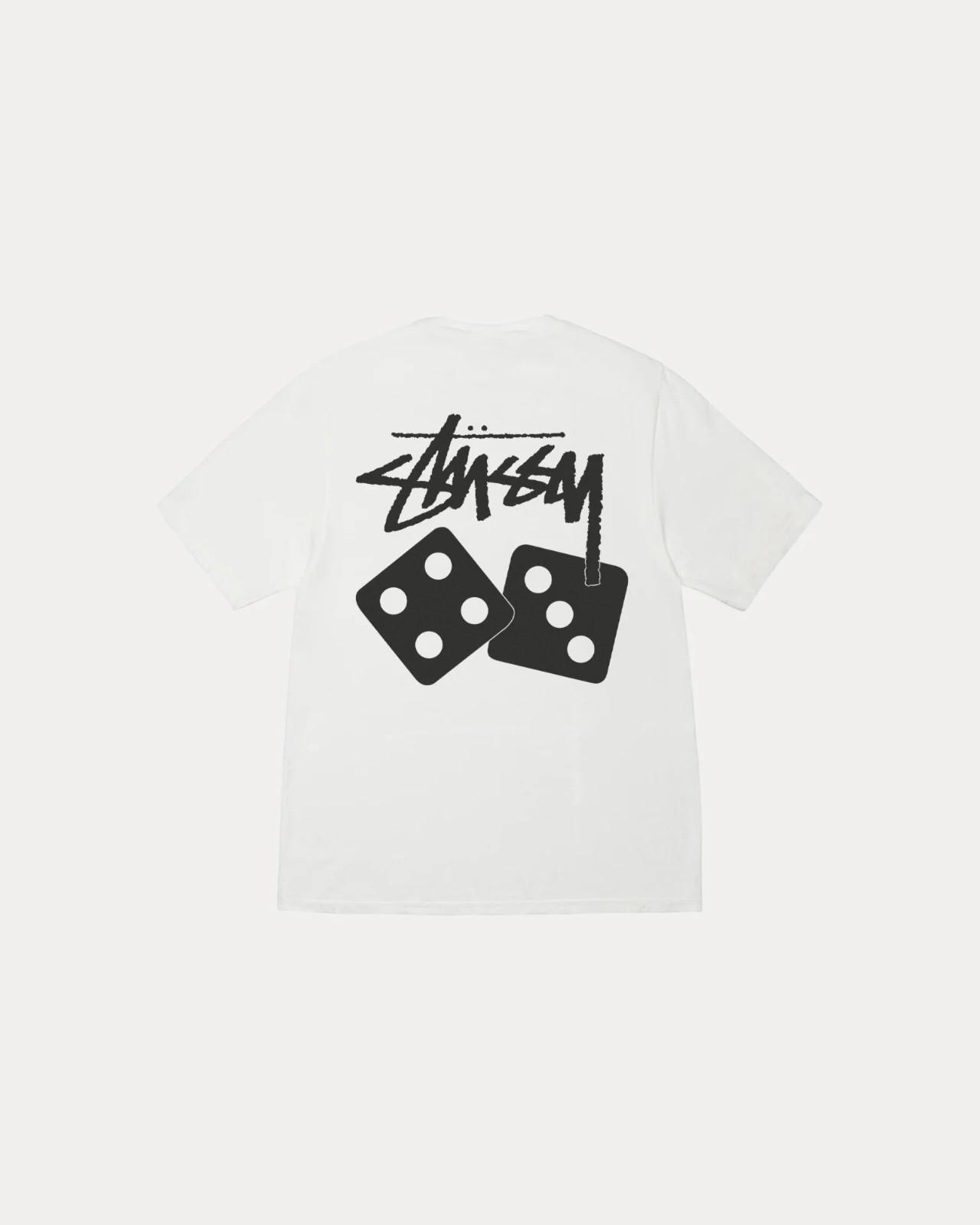 Stussy Dice Tee Pigment Dyed Natural 1905077 L