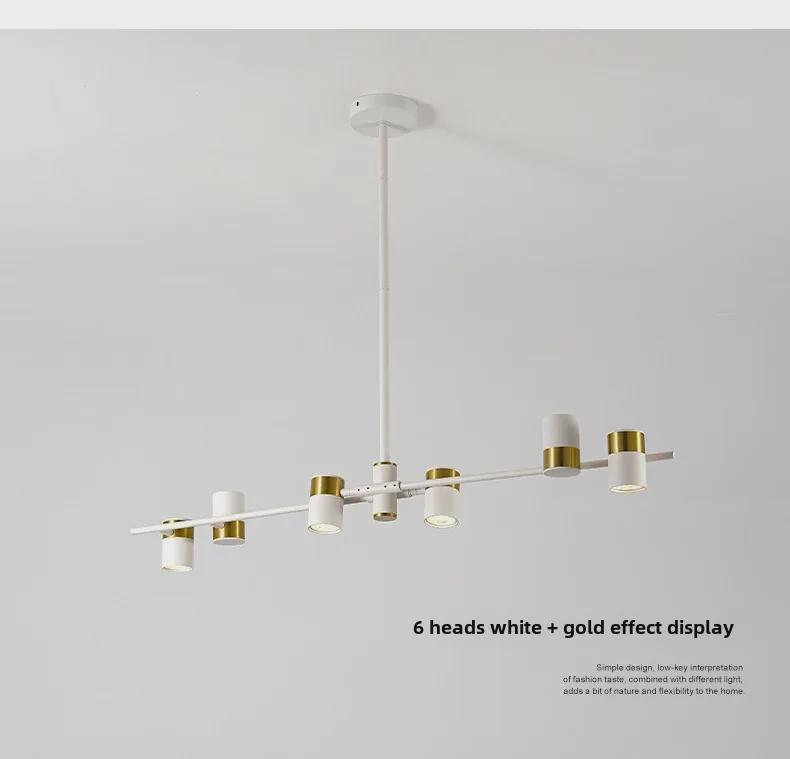 Modern Post-Modern Multi-Head LED Chandelier: Stylish Luxury for Dining Tables, Restaurants, and Bars