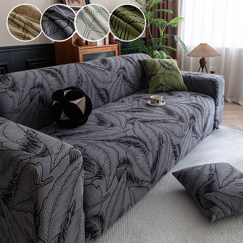 

1 шт. - Чохол на диван у ретро-стилі, осінньо-зимова товста версія, повністю покривний, еластичний протиковзкий чохол на диван, стійкий до подряпин від котів 90X140cm сірий