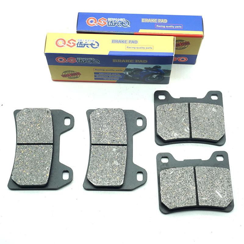 Motorcycle Front Rear Brake Pads for YAMAHA XJR1200 1995 1996 XJR1200R XJR 1200
