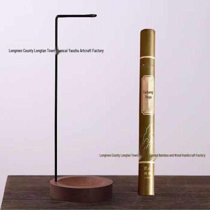 Inverted Zen Incense Holder for Stick and Sandalwood/Agarwood Incense – Indoor Home Decor Ornament