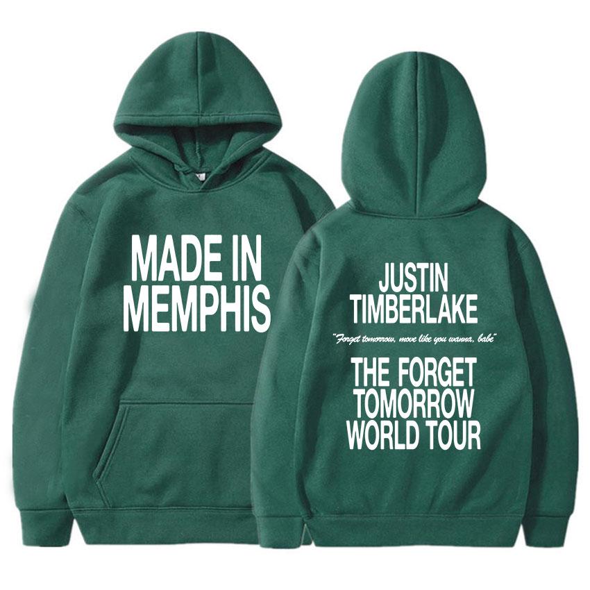 Одежда унисекс Толстовки Forget Tomorrow World Tour Толстовки Justin Timberlake Heavy — фото 4
