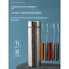 Double-Layer Pure Titanium Large-Capacity Thermos Cup, High-End Gift Water Cup, Titanium Cup for Brewing Tea, Men's Car-Mounted Business Cup