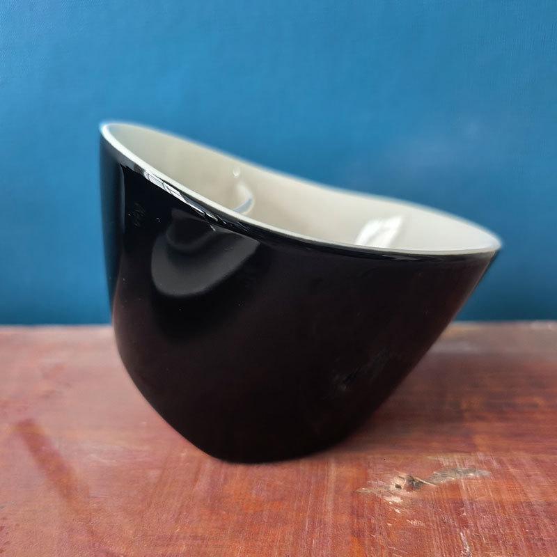 Tilt Smart Teacup Creative Personality Ceramic Filter Water Cup