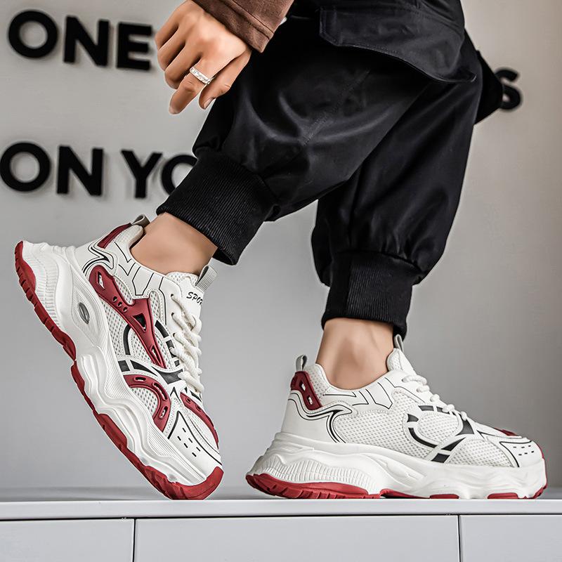 Sommer neue dicke Sohle Retro alte Sport- und Freizeitschuhe Papa-Schuhe