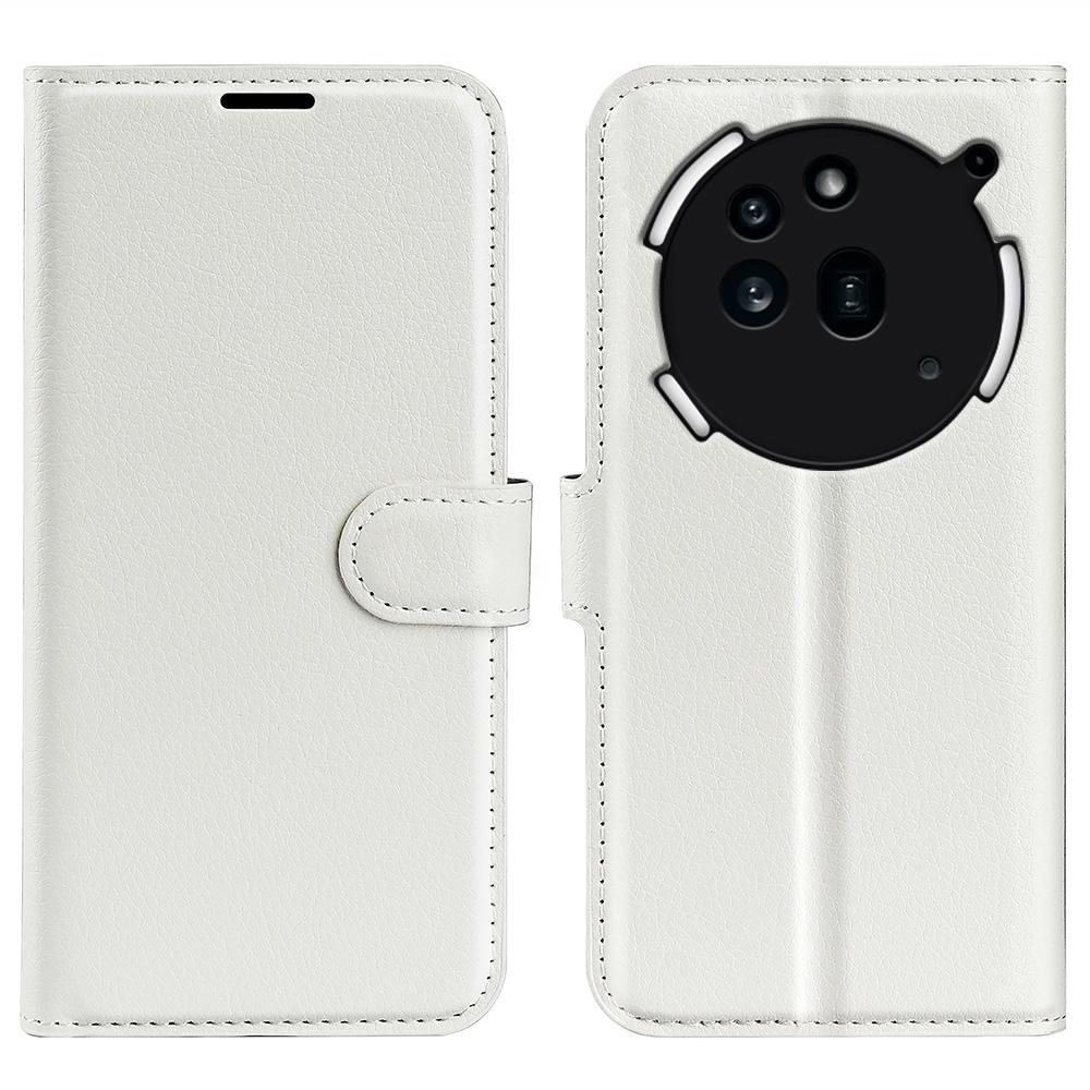 For Nothing Phone (3a) Pro Wallet Case Litchi Texture Shockproof Leather Flip Stand Phone Cover