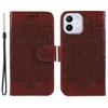 For Honor 400 Lite Case PU Leather Mandala Imprinted Design Wallet Phone Cover