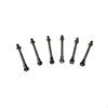 6 Pieces Drum Screw with Washer Rod 50mm Tension for Drummers, Routine Maintenance