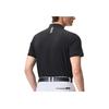 New FILA Golf Series Polo Shirt Men's Pitch Black A11M525103F-BK