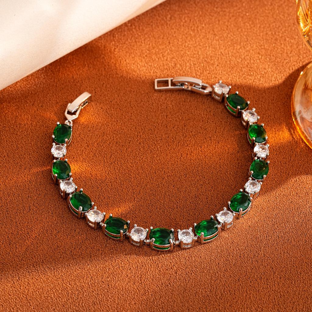Light luxury zircon bow square water drop fringed necklace retro court style exquisite high-end necklace 