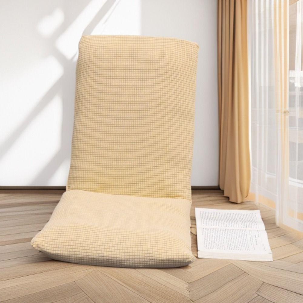 Breathable Tatami Chair Cover Elastic Tatami Seat Cover for Home Camping Bay Window Cushions