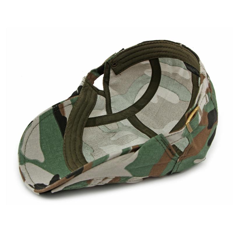 Peaked Cap Men's Spring Summer Camouflage Beret British Vintage Graffiti Progressive Cap