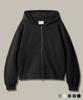 Fp142 Two-Fly Light Zip-Up Hoodie Black Sjhd1553